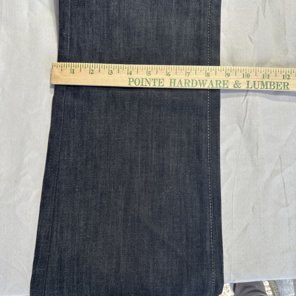 NEW Y2K Pepe Jeans London Jeans Women's Size 34 Lordes Raw Wash Embroidered Belt - Picture 10 of 16